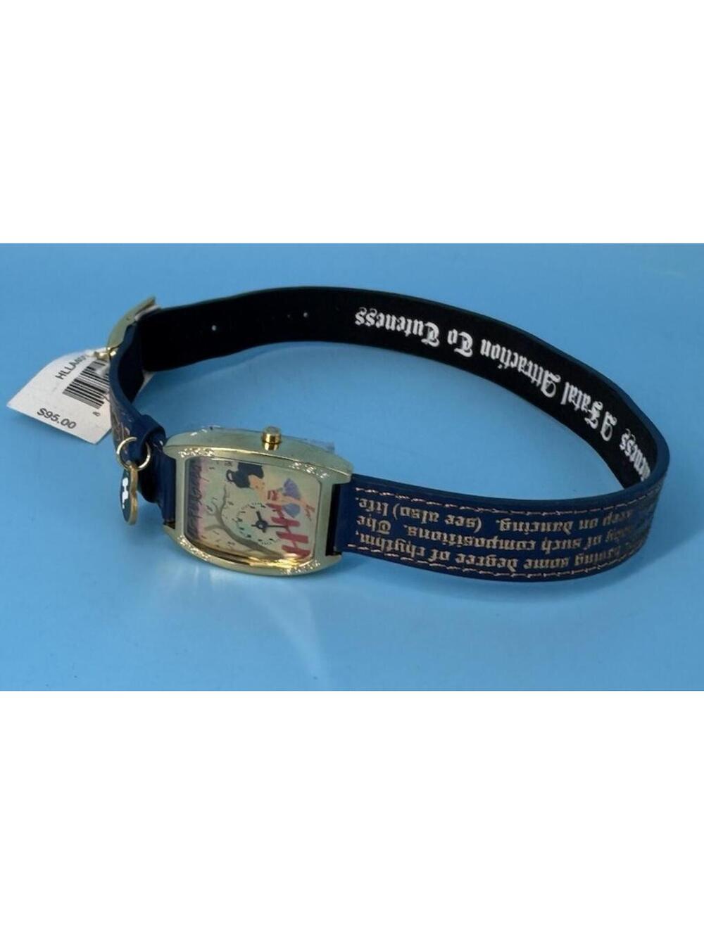 Harajuku Lovers LOVE Watch Blue Strap Japanese Movement 5ATM Double Band - Picture 2 of 15